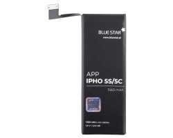 Akkumulátor Apple iPhone 5c / 5s 1560mAh Li-Polymer, ragasztóval (616-0720 / 616-0721/ 616-0722 kompatibilis)